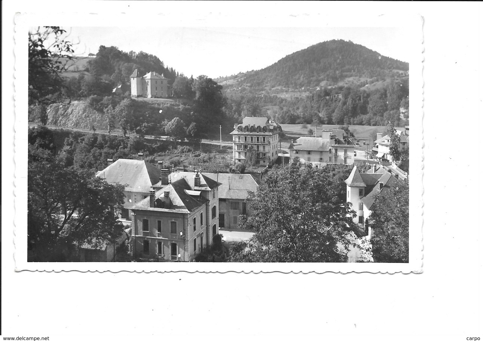 ALBY-SUR-CHERAN. - Vue Générale Et Château De Mont-Pont. - Alby-sur-Cheran