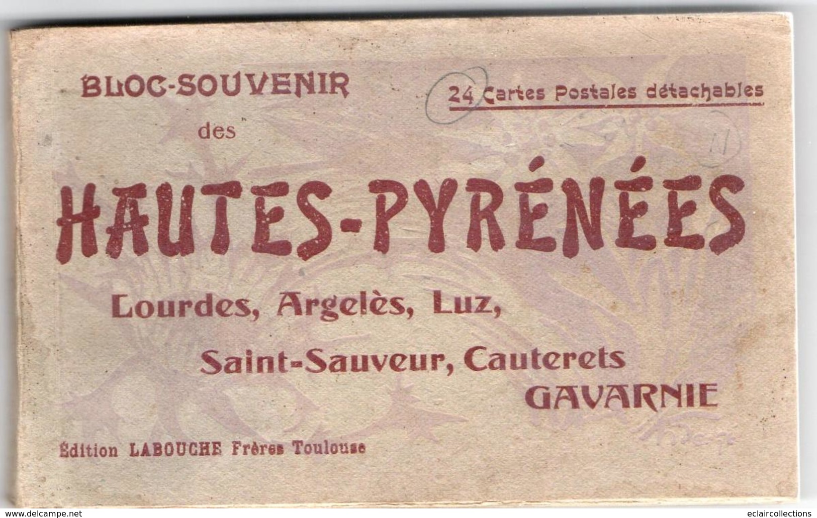 Divers        65   Un Carnet De 24 Cartes Edition Labouche Dont Diverses Communes Dont 1 Carte Avec Déchirure(voir Scan) - Autres & Non Classés