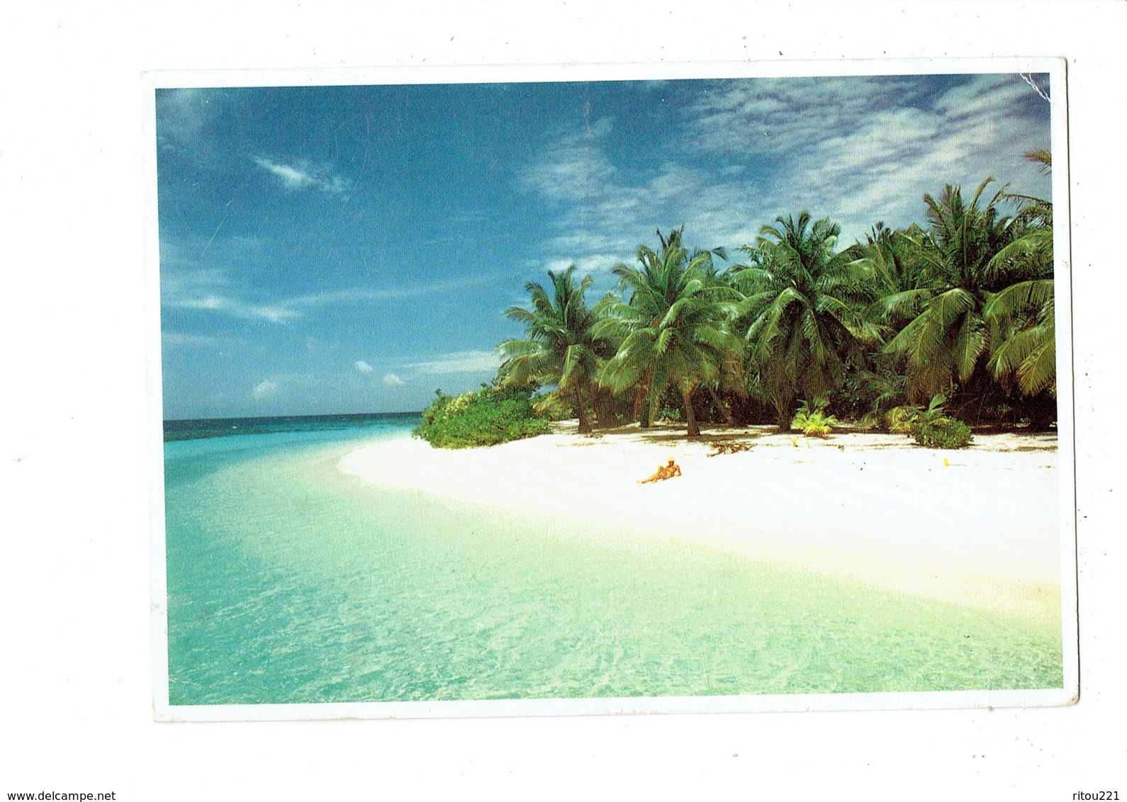 Cpm - MALDIVES - Male Atoll - Photo Michael Friedel - Plage - Maldiven