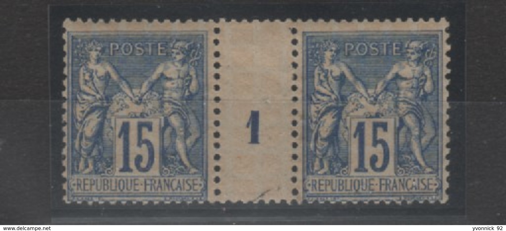 France - Millésimes 15c Sage (1891 ) N°101 - Millésimes