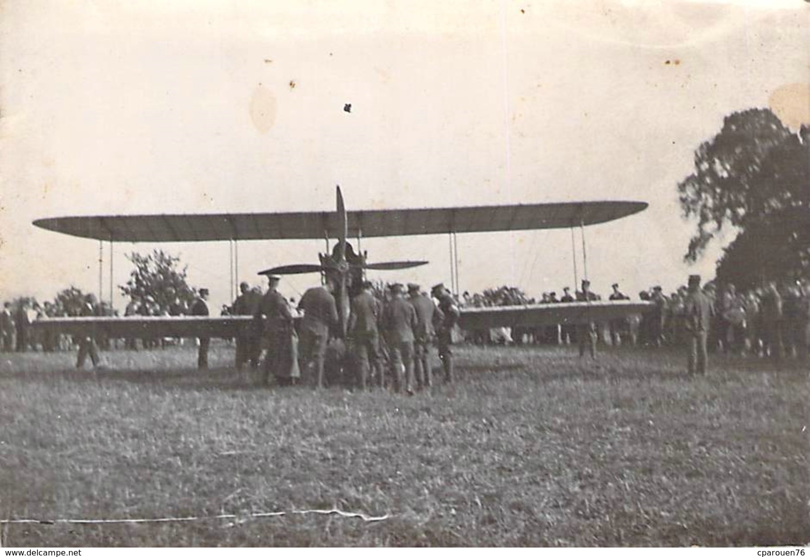 Avion Biplan Aérodrome   14 18 Ww1 Première Guerre Mondiale Poilu - Guerra, Militari