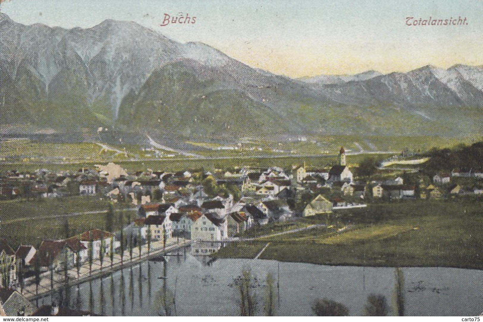 Suisse - Buchs - Totalansicht - Buchs