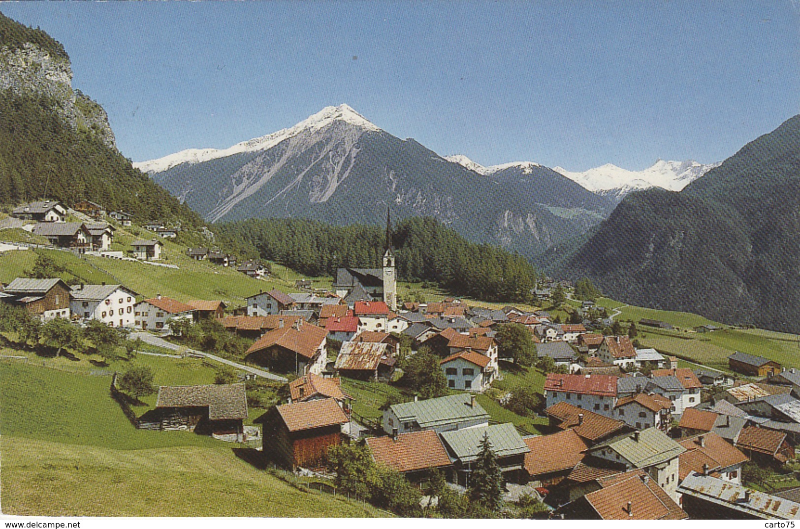 Suisse - Alvaneu-Dorf - Albulatal Mit Muchetta - Village - Alvaneu