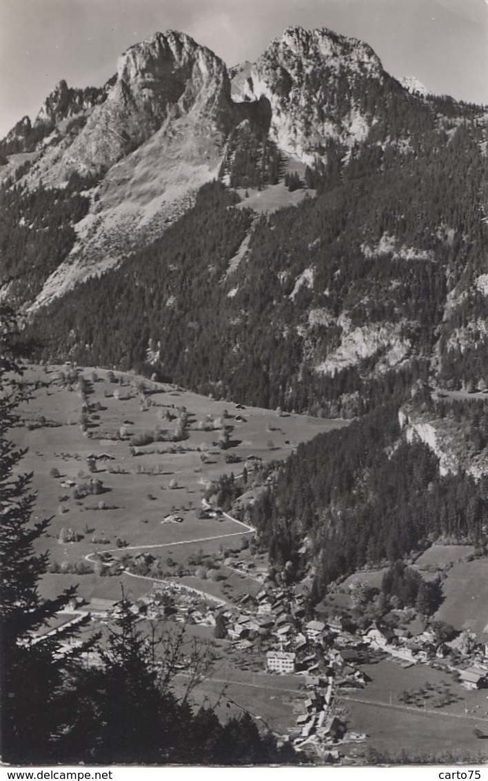 Suisse - Boltigen - Haut-Simmental-Gessenay - Mittagfluh U. Holzerhorn - Postmarked Bäcker KP 12 - Boltigen