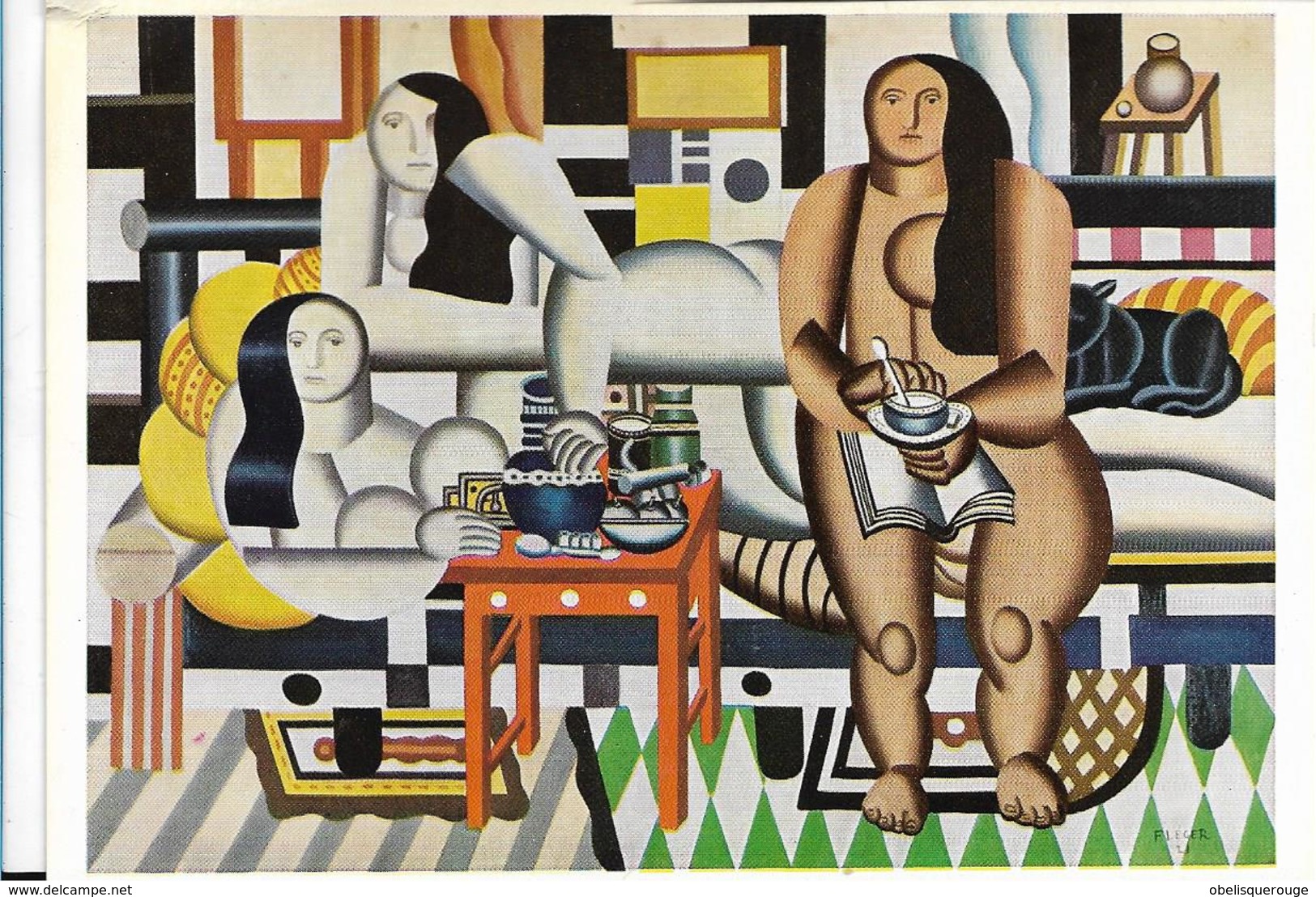 NEW YORK MUSEUM MODERN ART FERNAND LEGER3 WOMEN GRAND DEJEUNER - Musea