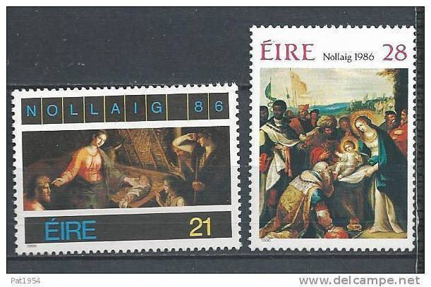 Irlande 1986 N°614/615 Neufs ** Noël - Neufs