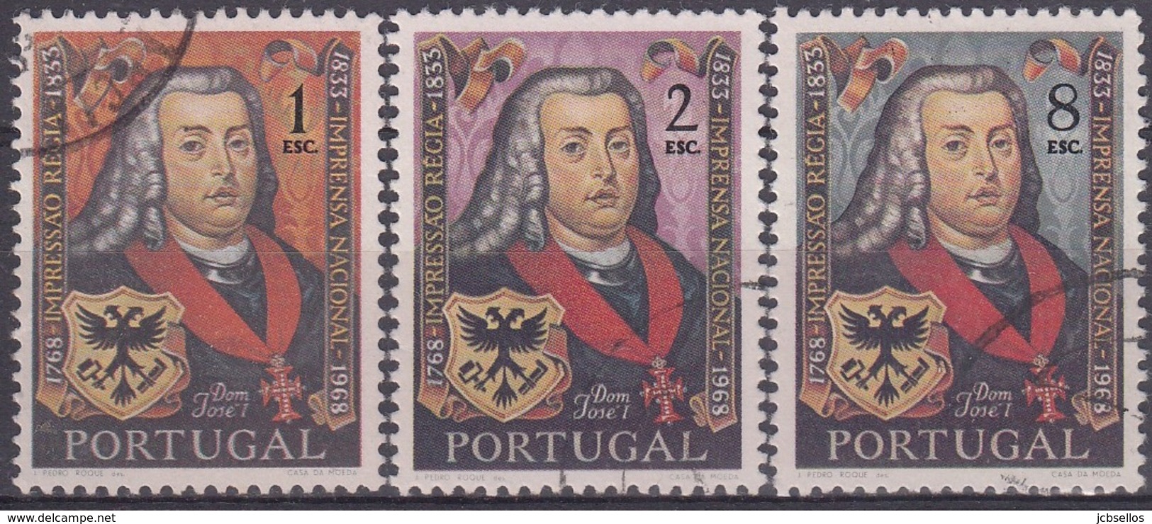 PORTUGAL 1969 Nº 1054/56 USADO - Usado