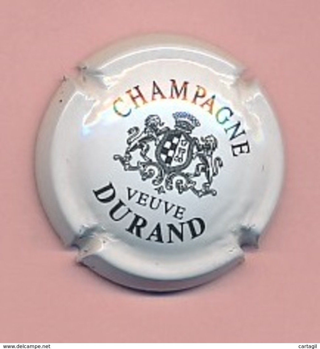 AC -  B3752-  Muselet  Champagne Veuve Durand-Envoi Gratuit - Durand (Veuve)