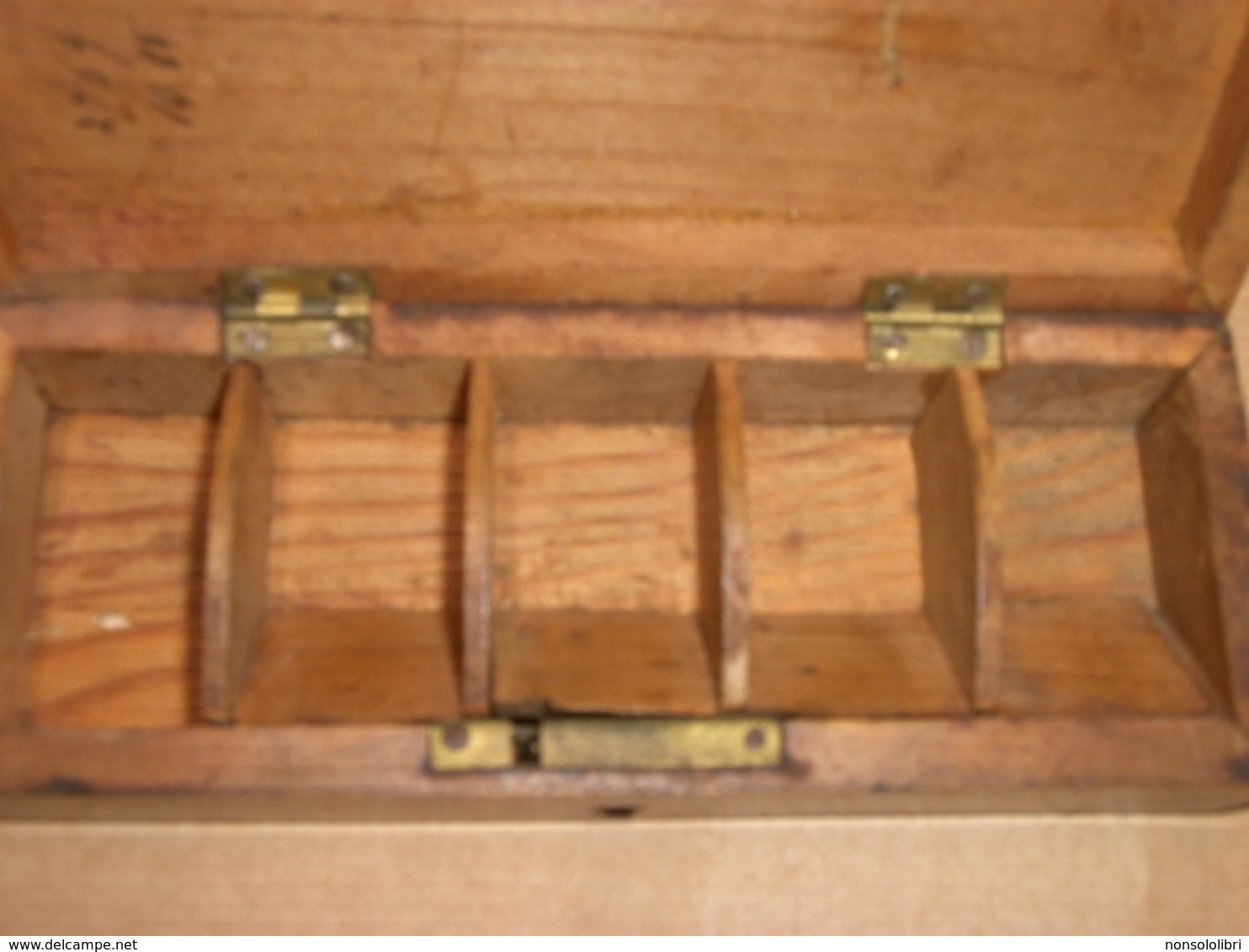 CONTENITORE IN LEGNO BRIETMARKEN - Stamp Boxes