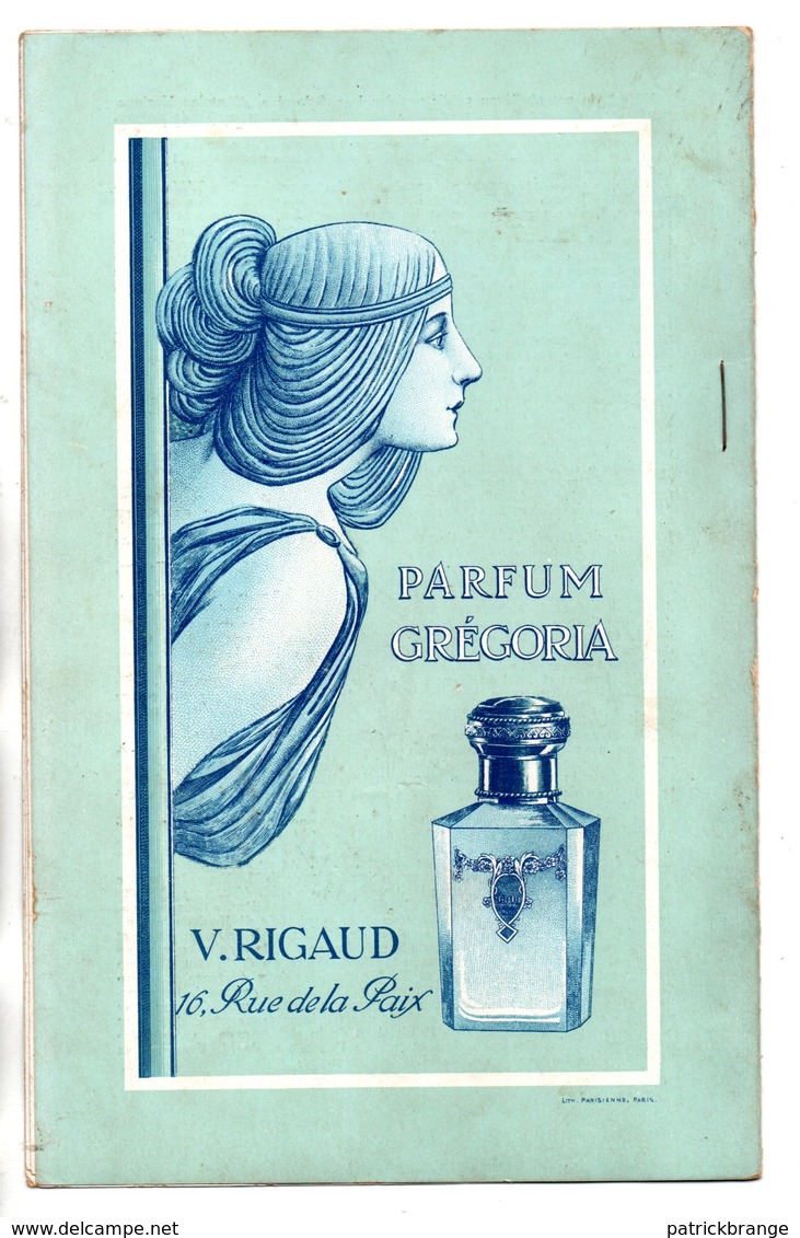 PROGRAMME . THÉÂTRE LYRIQUE DE LA GAÎTÉ . " BOCCACE ". Mme JANE ALSTEIN, M. CHADAL . FRANZ SUPPÉ - Réf. N° 17P - - Programmi