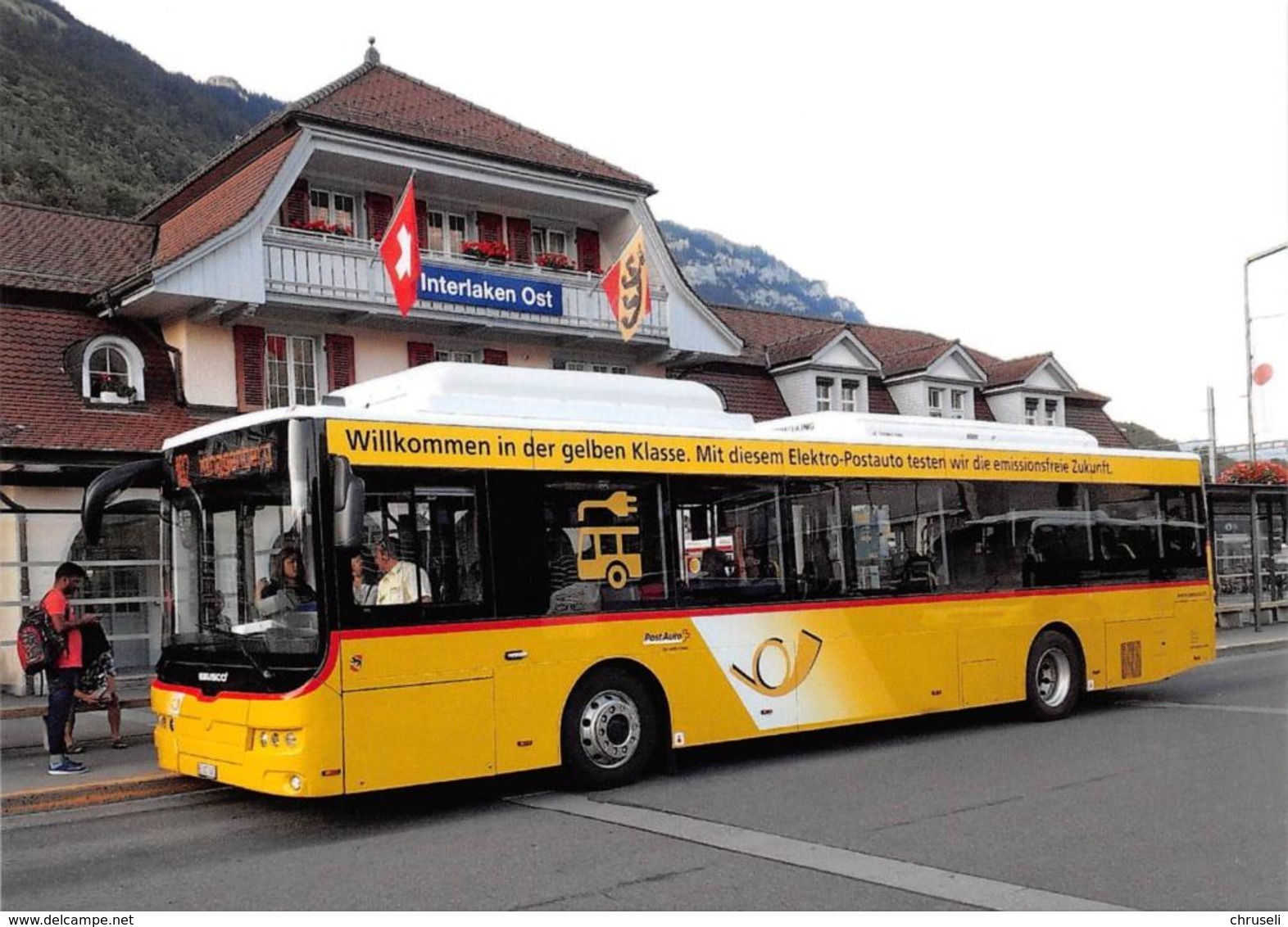 Interlaken Ost    Postauto  Limitierte Auflage! - Interlaken