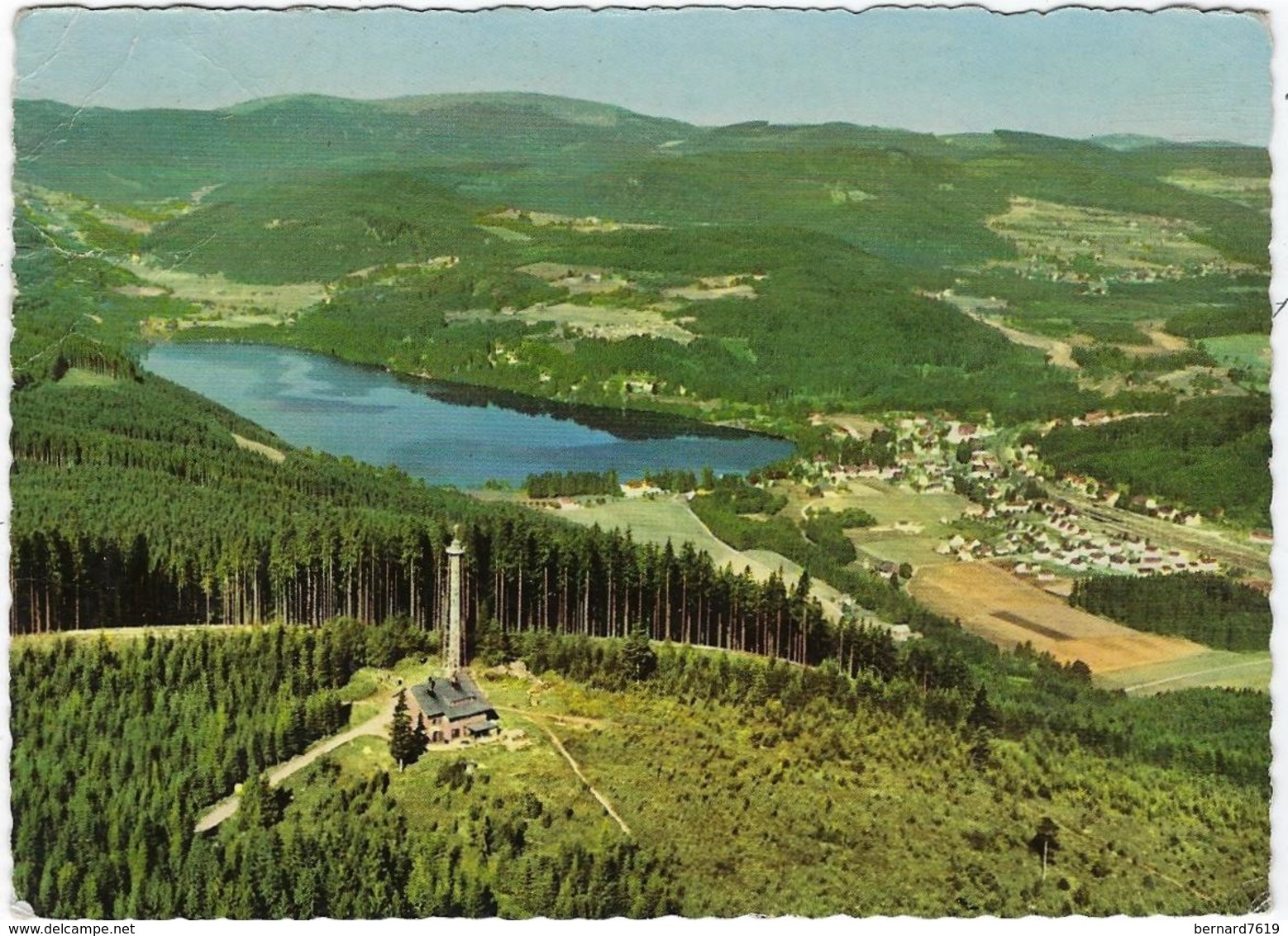 Allemagne      Blick Vom Hochfirst  1200 M Auf Den Titisee - Waldbrunn