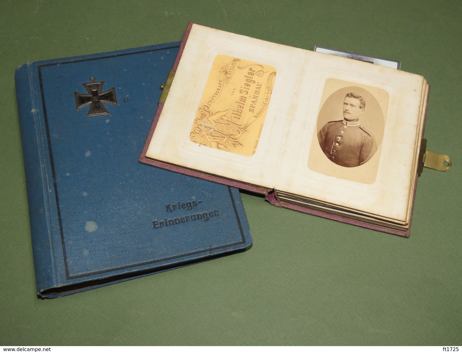 2 ALBUMS DE PHOTOS ALLEMANDS GUERRE ORIGINAUX1914/1918 ! - 1914-18