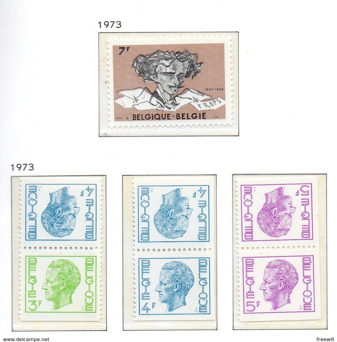 Année Complète 1973 , Volledig Jaar  MNH-XXX - Années Complètes