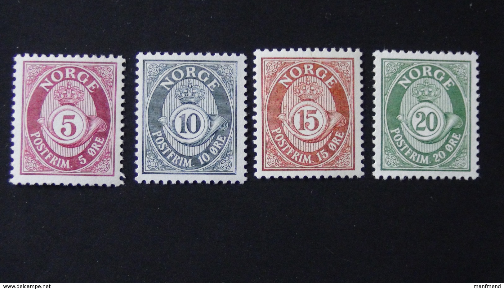 Norway - 1962 - Mi:NO 478-81x, Sn:NO 416-9, Yt:NO 435-8**MNH - Look Scan - Ungebraucht