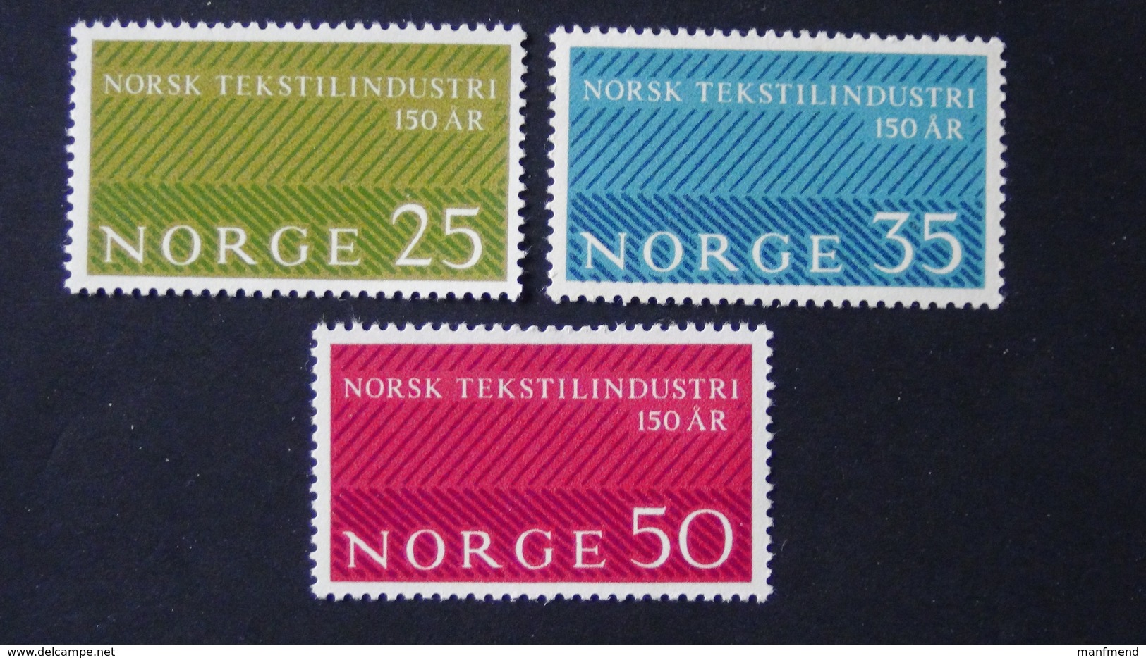 Norway - 1963 - Mi:NO 500-2, Sn:NO 443-5, Yt:NO 462-4**MNH - Look Scan - Ungebraucht