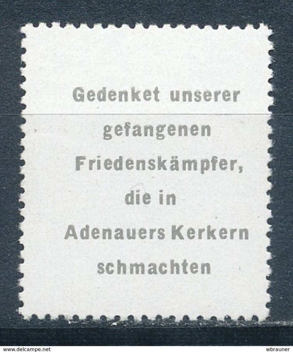 DDR Propagandamarke Adenauermarke ** Mi. - - Ungebraucht