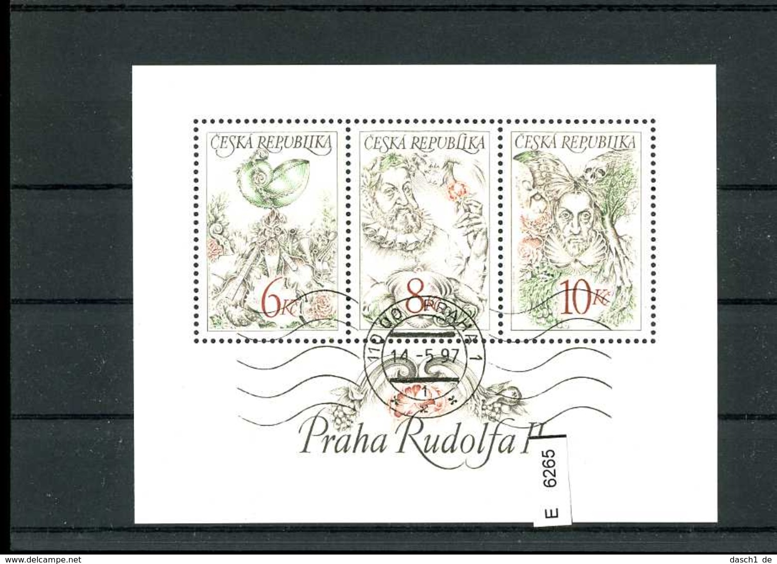 Tschechoslowakei, 14 Lose u.a. Postkarte mit SST und 221 - 226 auf Rückseite mit SST