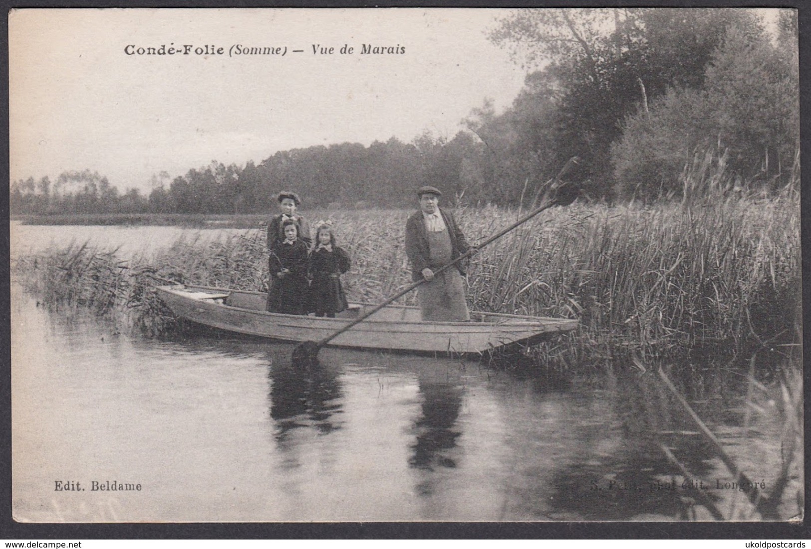 CPA 80 - CONDE FOLIE, Vue De Marais - Autres & Non Classés