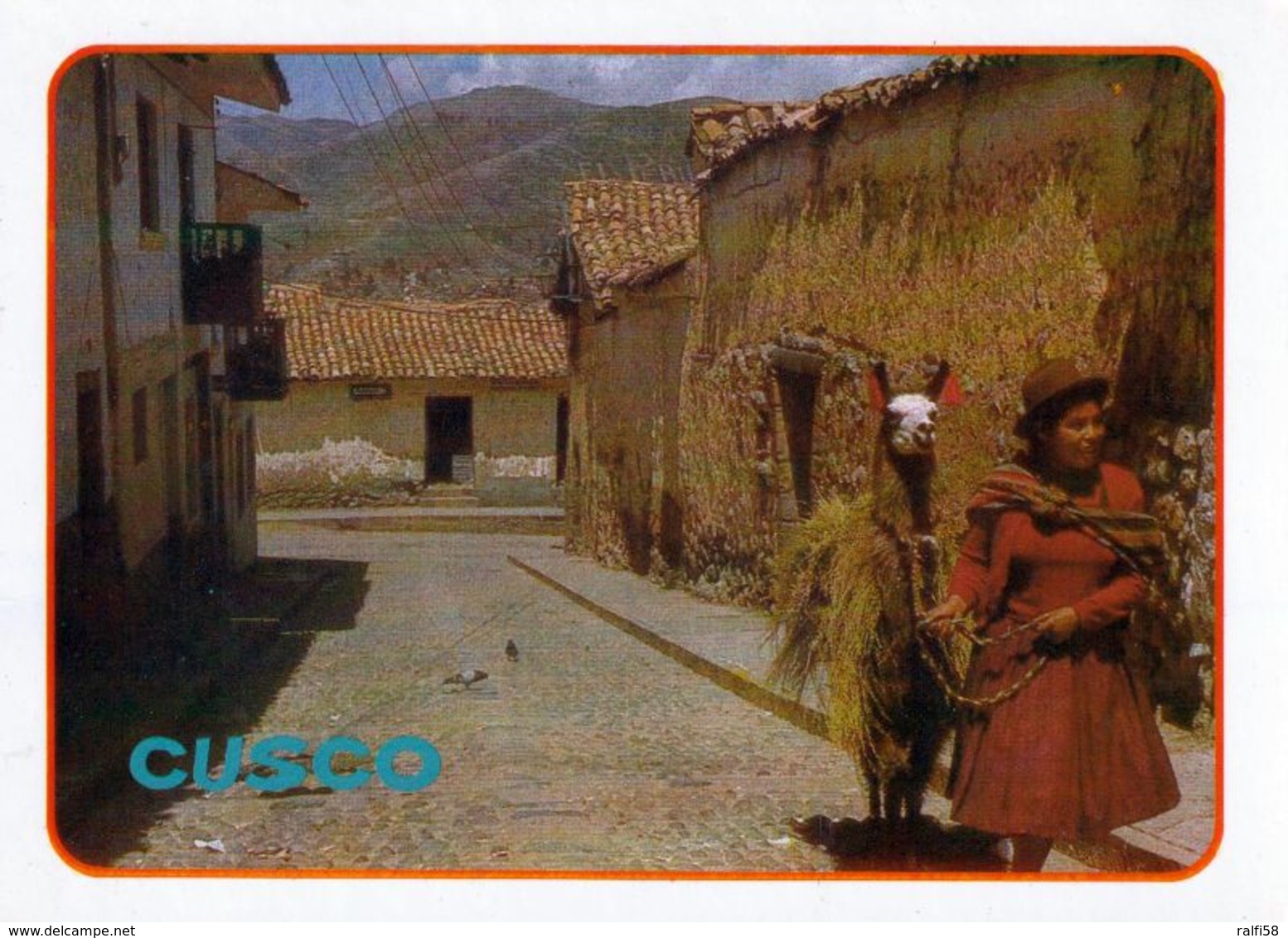 2 AK Peru * Typical Street In Cuzco * - Peru