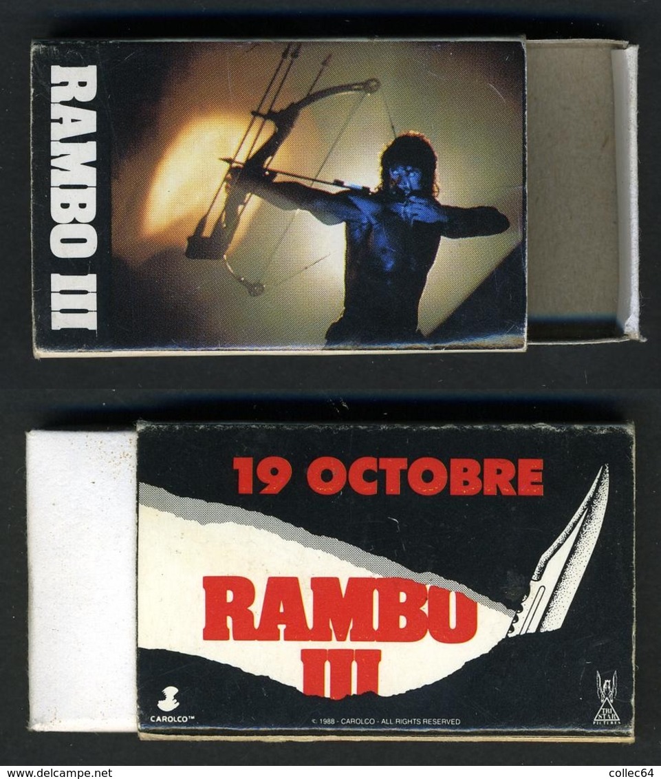 Promo Film "Rambo III" (FRANCE) - Matchboxes