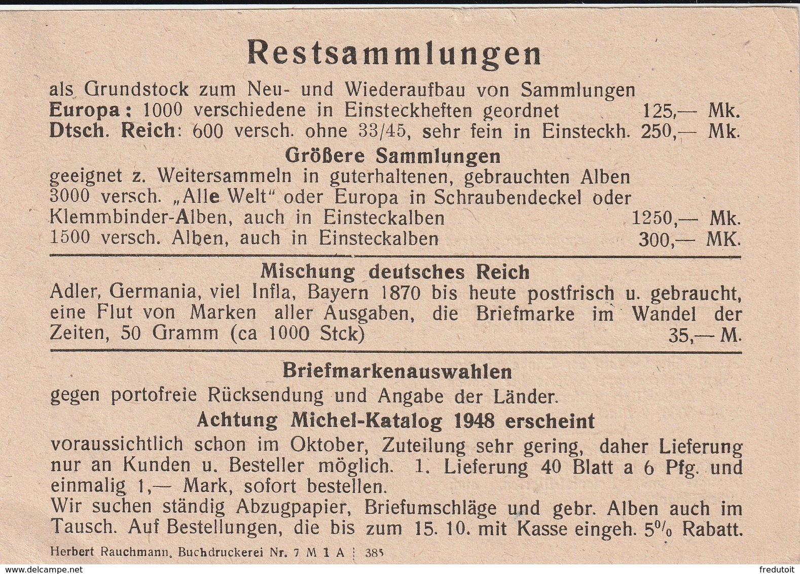 LETTRE - ZONE AAS - ENTIER POSTAL - Anklam Le 20/10/1947 - Autres & Non Classés