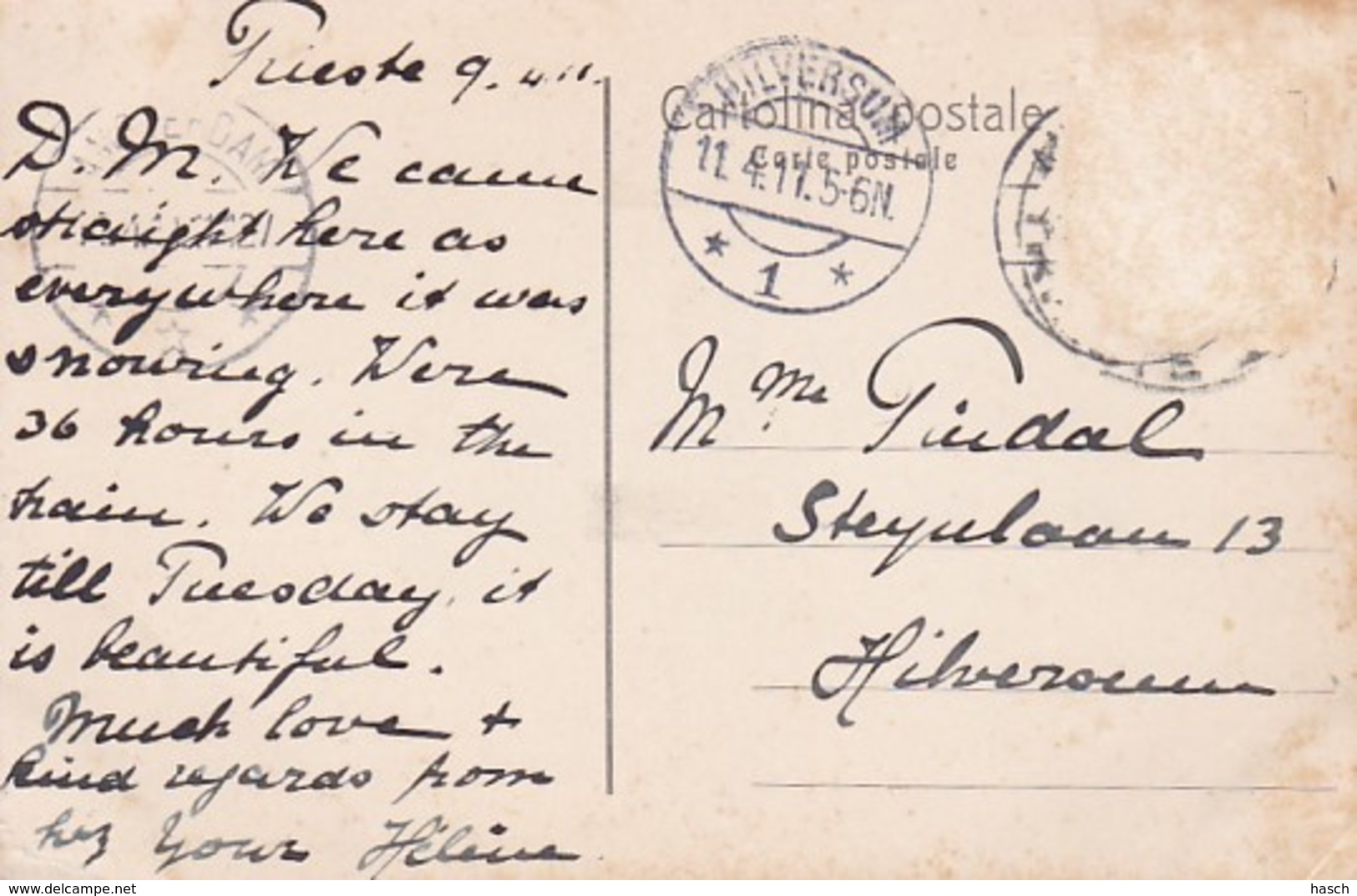 481136Trieste, - 1911. (see Corners) - Trieste