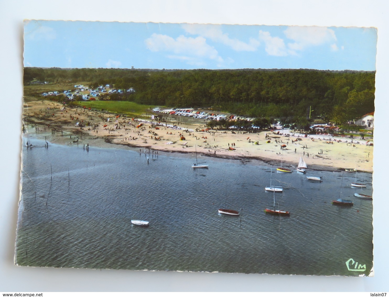 Carte Postale : 33 TAUSSAT : Camping Du Coq Hardy, Vue Aérienne, Timbre En 1973 - Other & Unclassified