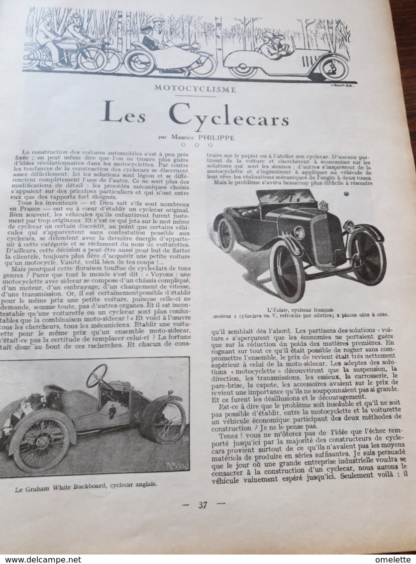 AUTOMOBILIA/SLON LONDRES CARROSSERIE /ROUTIER/CYCLECARS /AVIONS