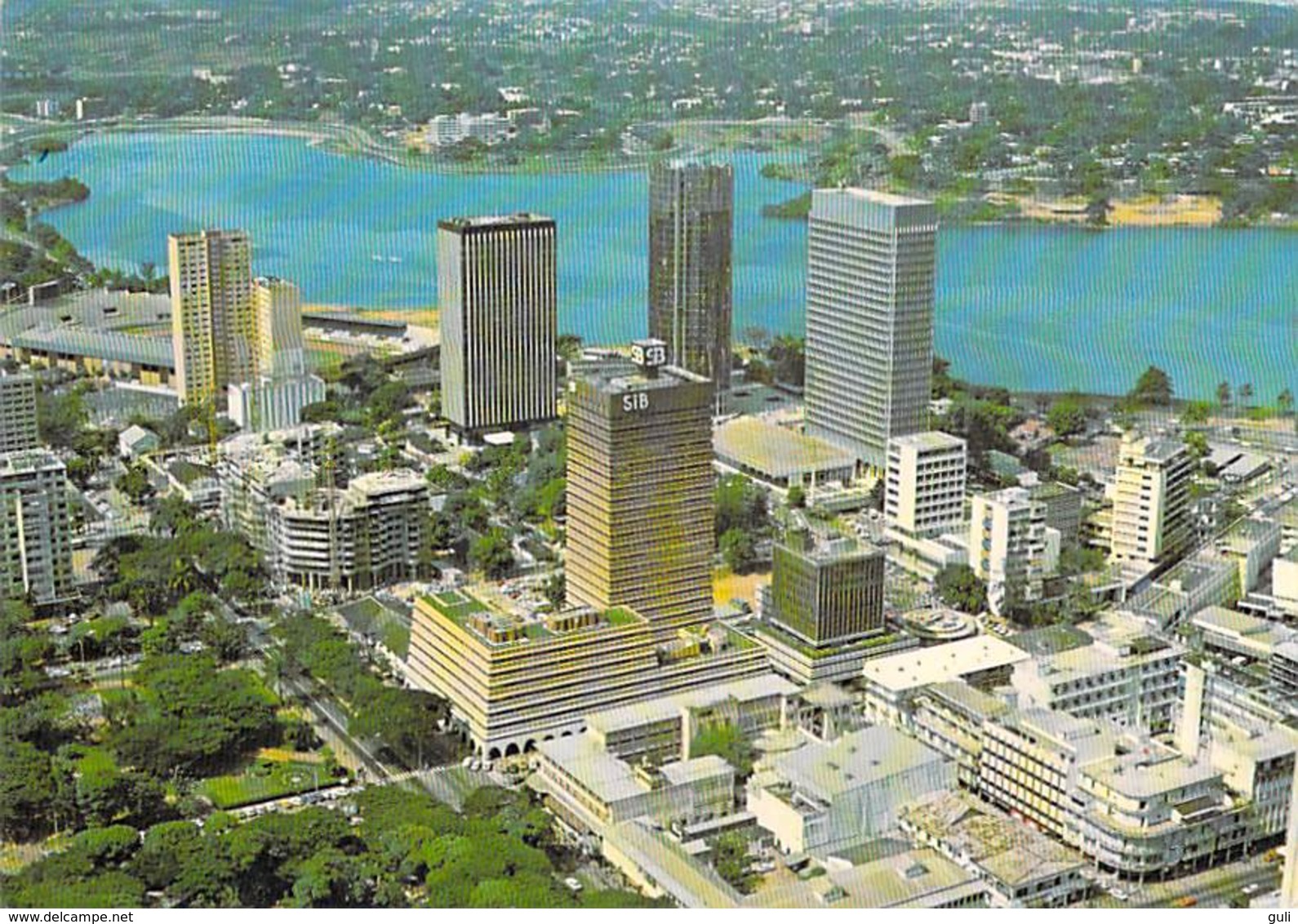 Afrique- COTE D'IVOIRE ABIDJAN Vue Aérienne Du Plateau (- Editions : Barnoin, Photo Nourault 81091) *PRIX FIXE - Ivoorkust