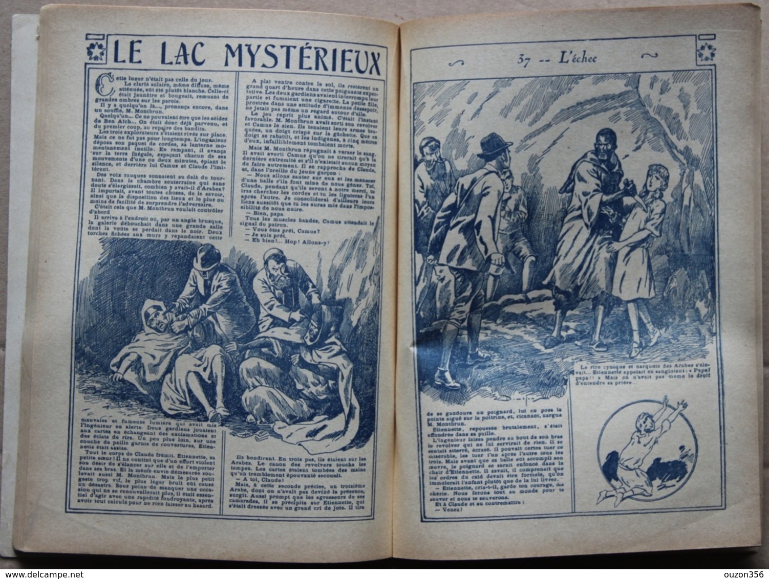 DUVERNE René, Le Lac Mystérieux, 1946 (scaphandriers) - Autres & Non Classés