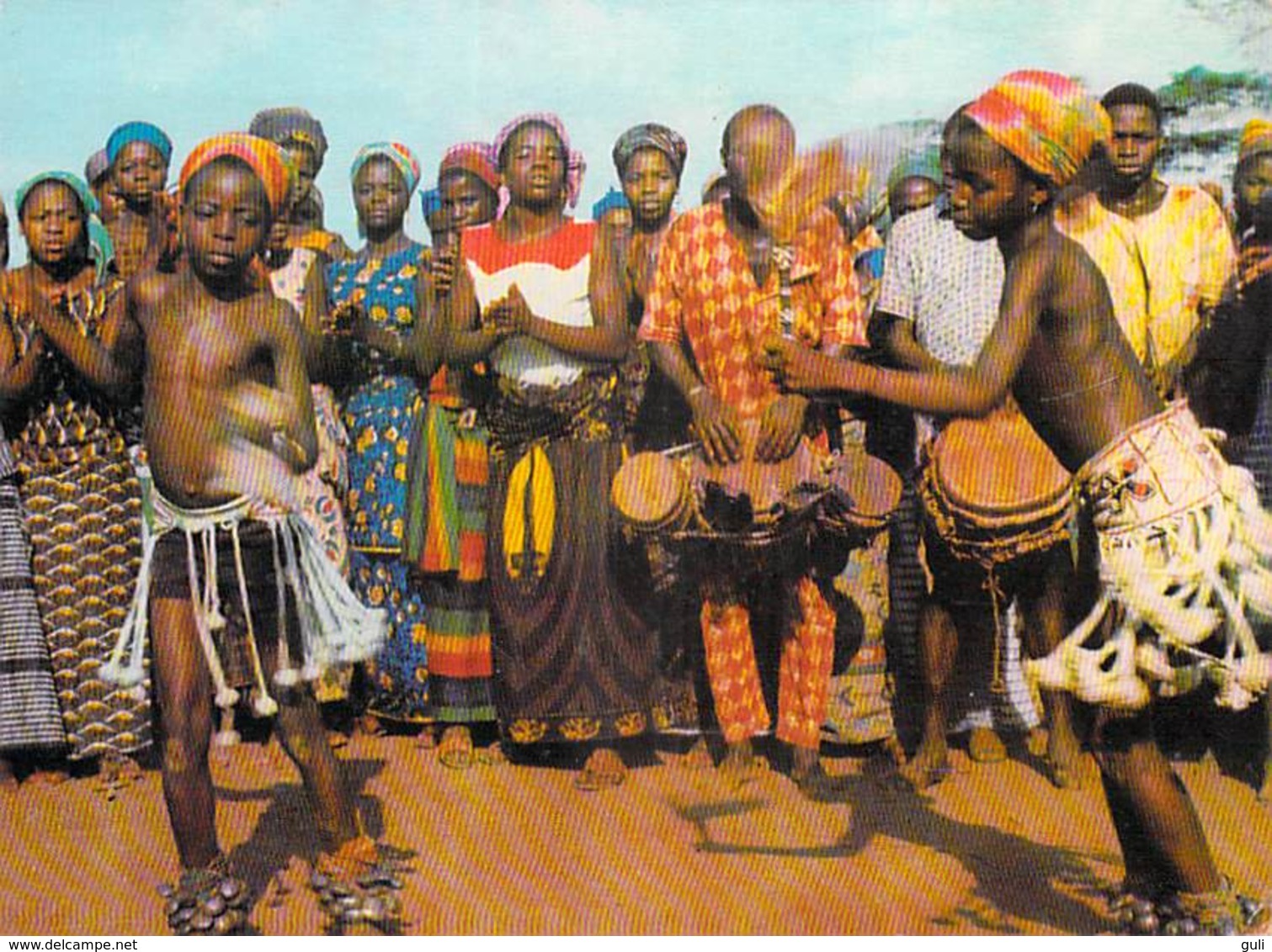 Afrique- COTE D'IVOIRE Région De MAN Danseuses Délié (dance Nu Nu Nues) (Barnoin 6943 Cliché Nourault ) *PRIX FIXE - Côte-d'Ivoire