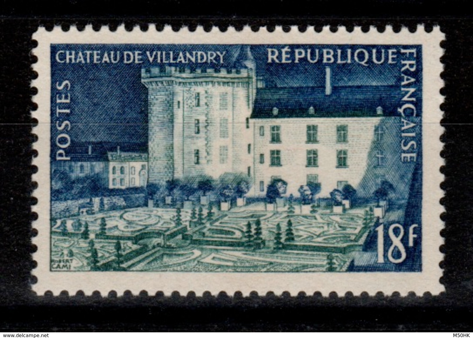 1954 YV 995 N** Villandry Cote 6 Euros - Neufs