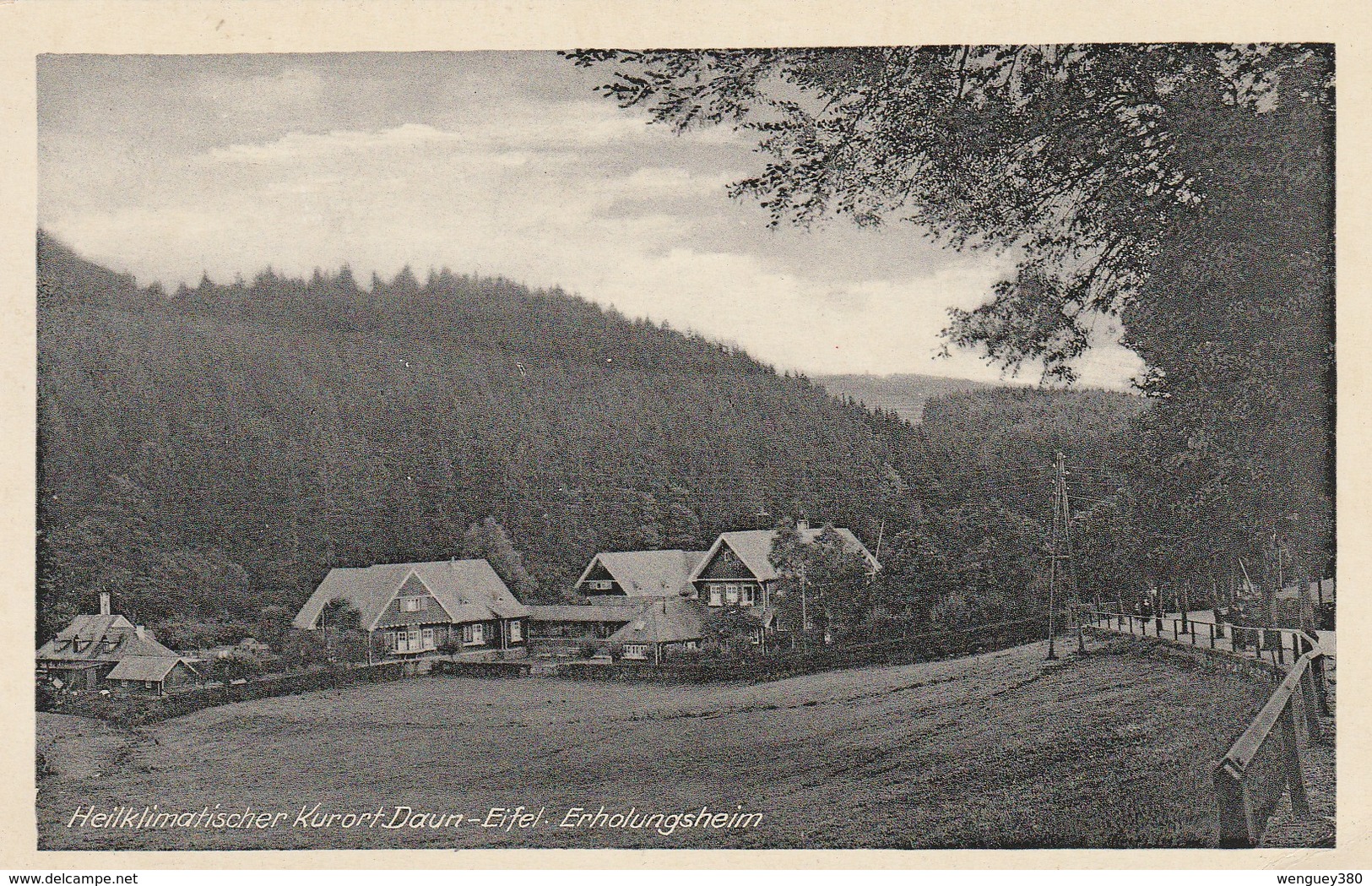 DAUN  (Eifel)    Heilklimatischer Kurort  Daun-Eifel  Erholungsheim   PAS COURANT - Daun