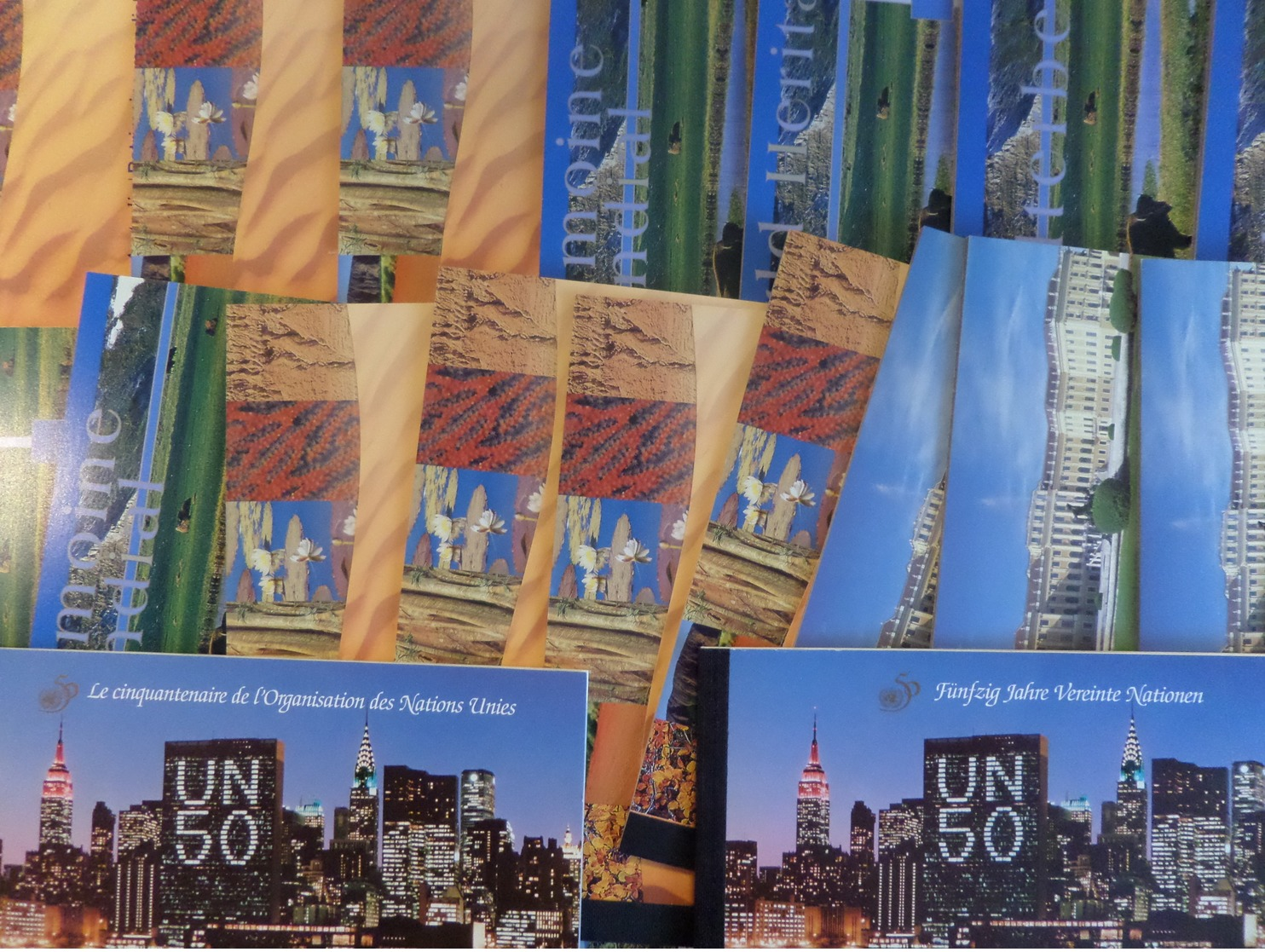 Nations Unies/ONU très belle collection des 3 Offices neufs ** MNH 1983/2010. Bonnes valeurs. TB. A saisir!