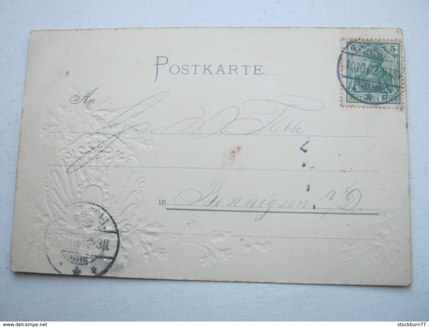WUNSTORF,  Strasse ,Seltene Karte Um 1902 - Wunstorf
