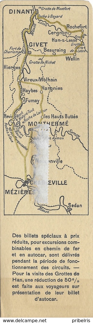 Chemin De Fer De L' Est - Circuit Automobile Des Ardennes- Vers 1930 - CBonharleville : Le Vieux Moulin - Segnalibri