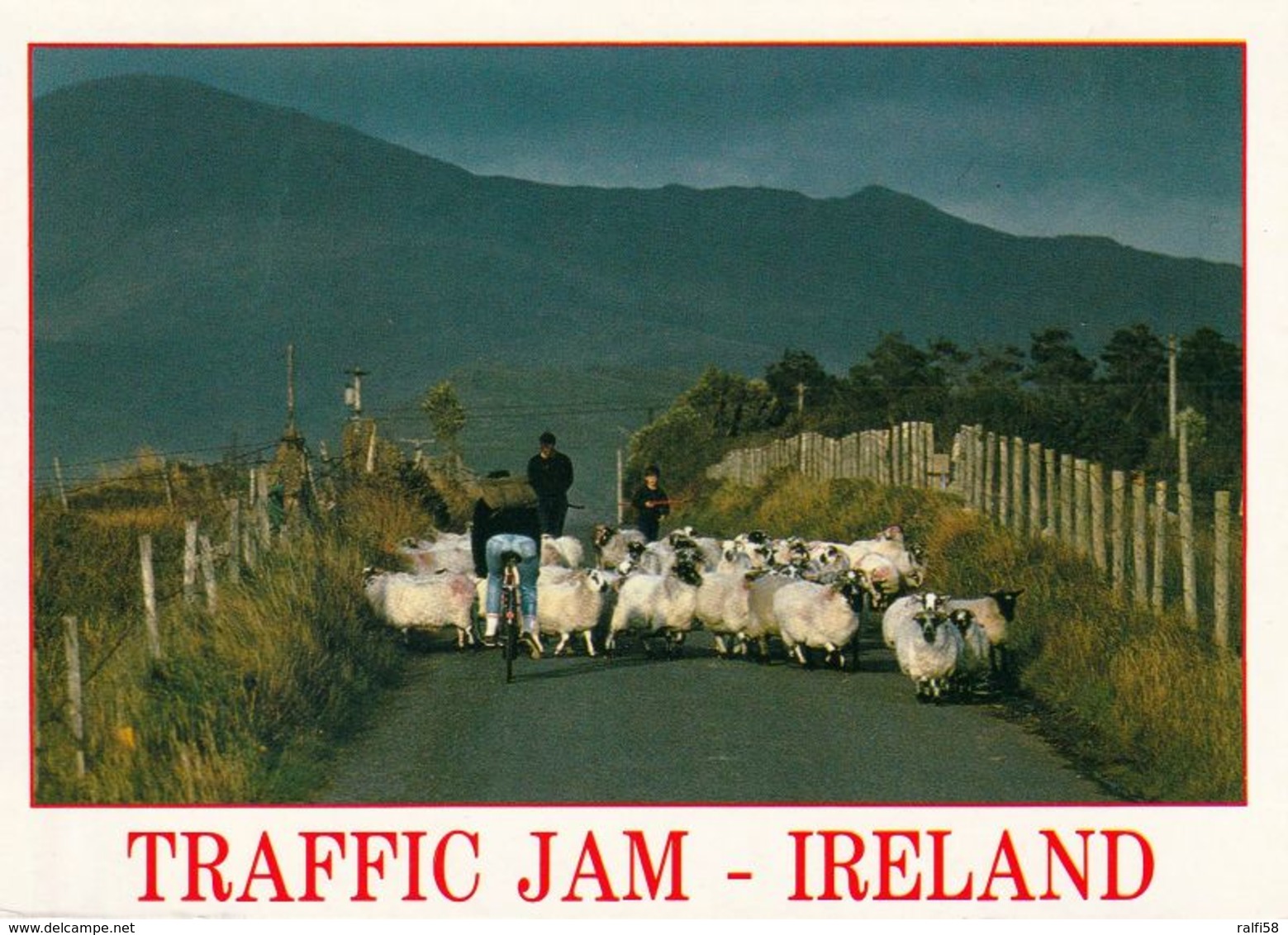 1 AK Irland Ireland * Traffic Jam In Ireland - Stau In Irland * - Sonstige & Ohne Zuordnung