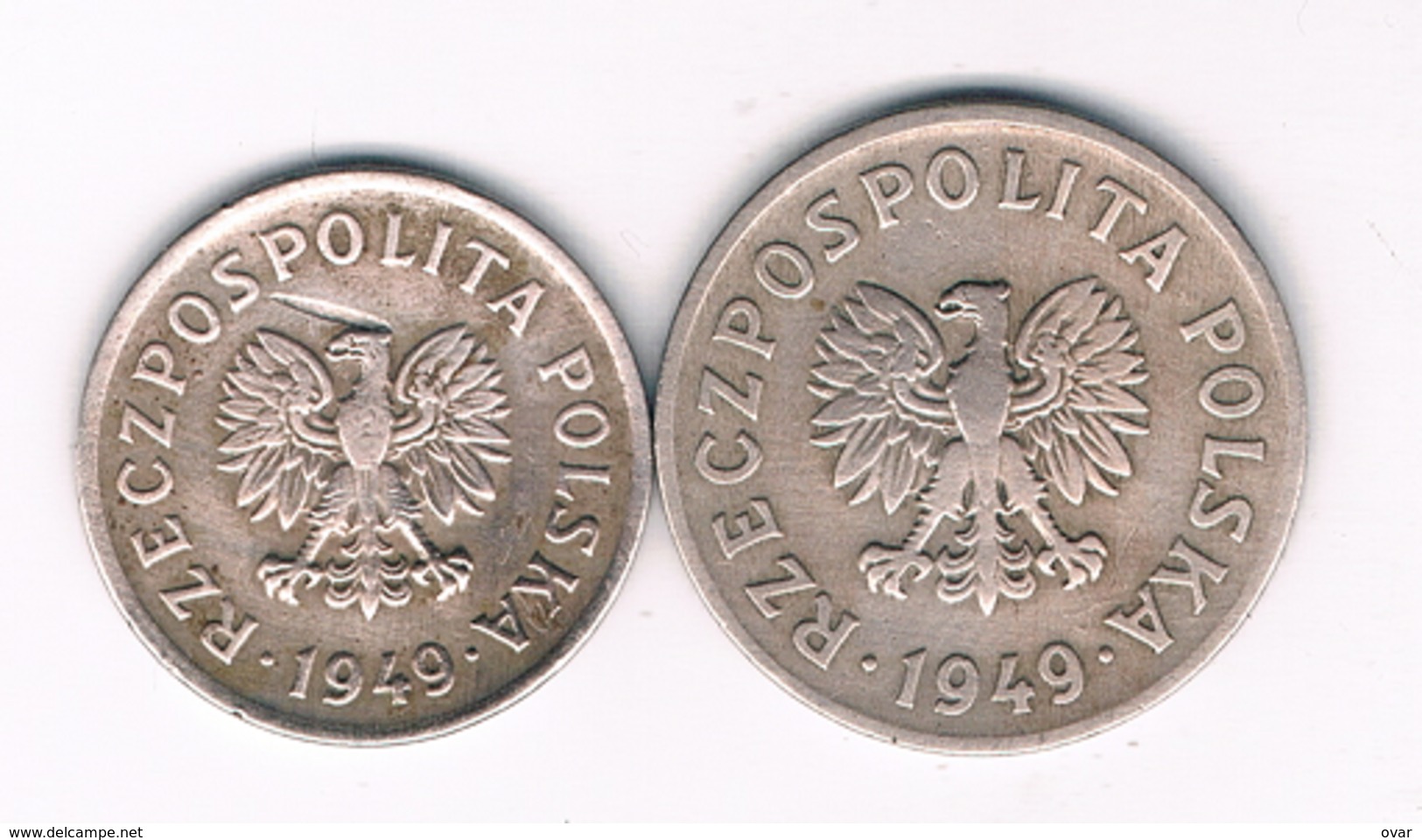 20+10 GROSZY 1949 POLEN /389/ - Poland