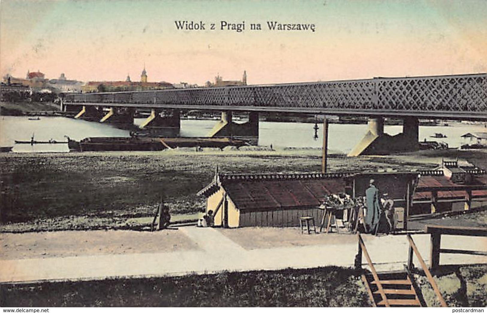 Poland - WARSZAWA - Widok Z Pragi Na Warszawe - Publ. K. Wojutynskiego 386. - Polonia