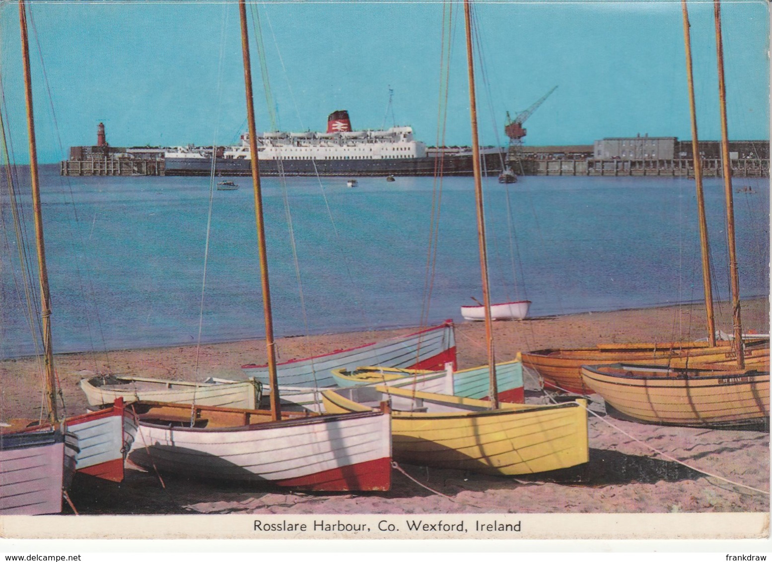 Postcard - Rosslare Harbour, Co. Wexford, Ireland - Card No. 167 Very Good - Non Classificati