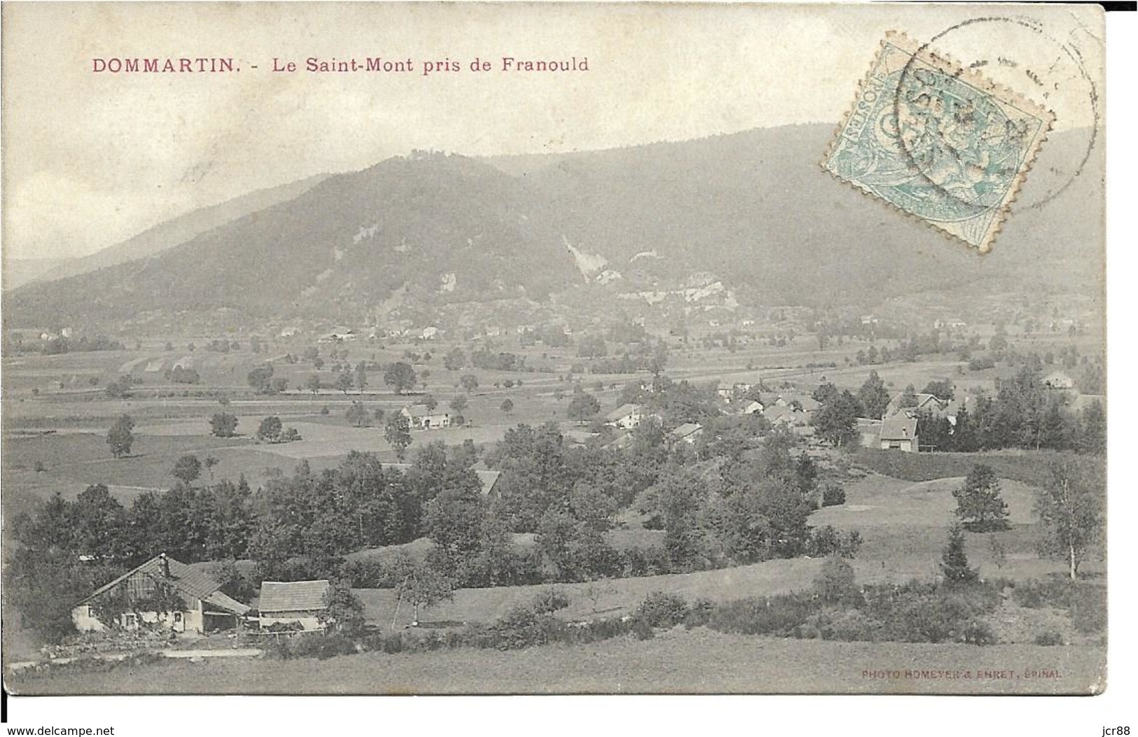 88 - Vosges - Dommartin Les Remiremont - Le Saint Mont - Franould - Altri & Non Classificati