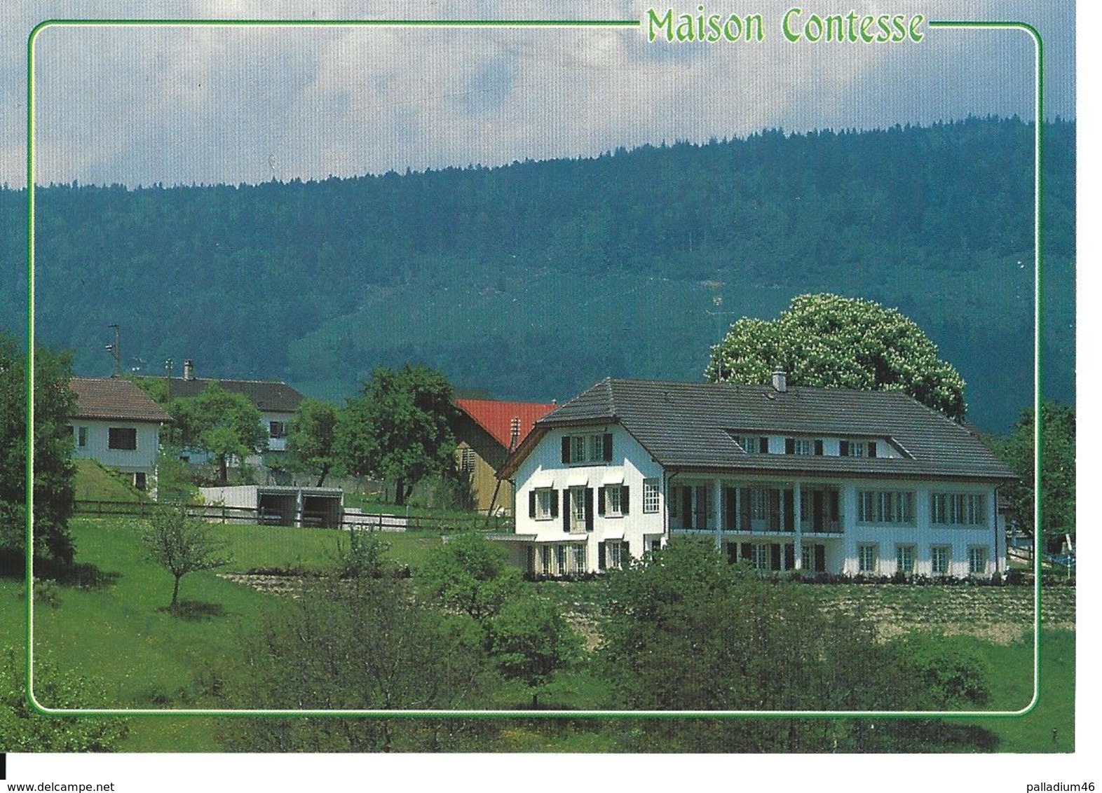 VAUD JURIENS Maison Contesse EMS  - Ed. Jeanneret La Chaux-de-Fonds 13-377 - NON CIRCULEE - Juriens