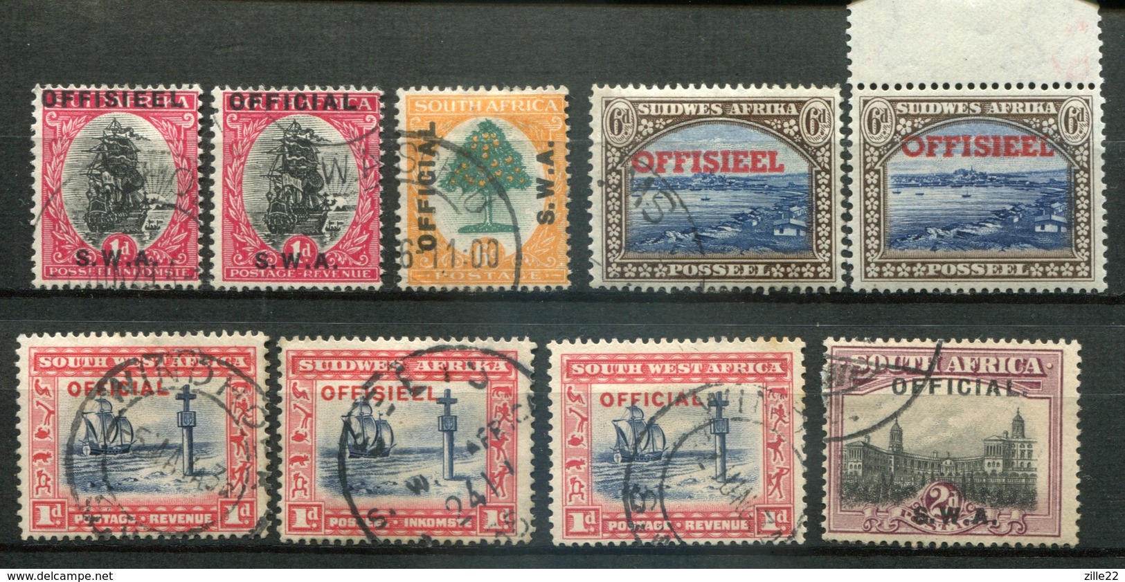 Südwestafrika Dienstmarken Restposten - South West Africa (1923-1990)