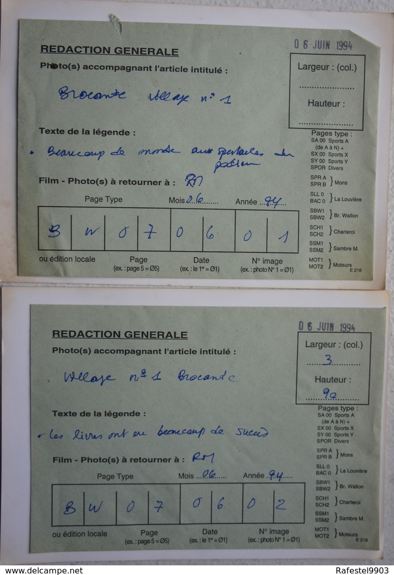 Photox4 OPHAIN Waterloo Braine L'Alleud Brocante Village N°1 Reine Fabiola 1994 Brabant Wallon - Plaatsen