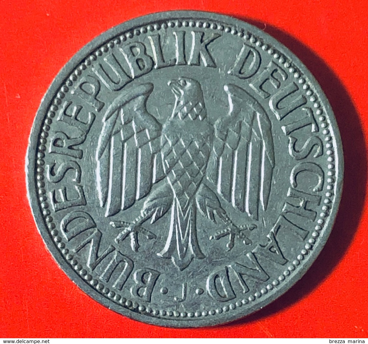 GERMANIA - 1950 - Moneta - Aquila - 1 Marco  - 1 DM - 1 Marco