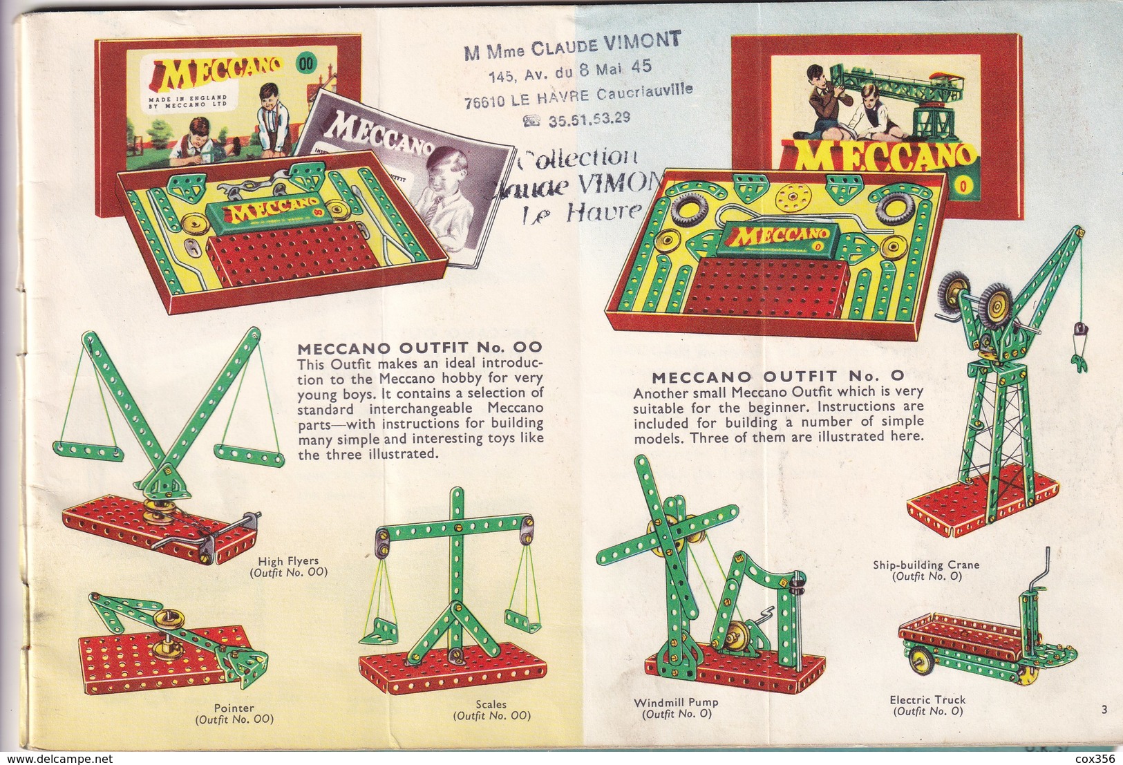 Revue MECCANO Toys Of Quality 1957 - Bastelspass