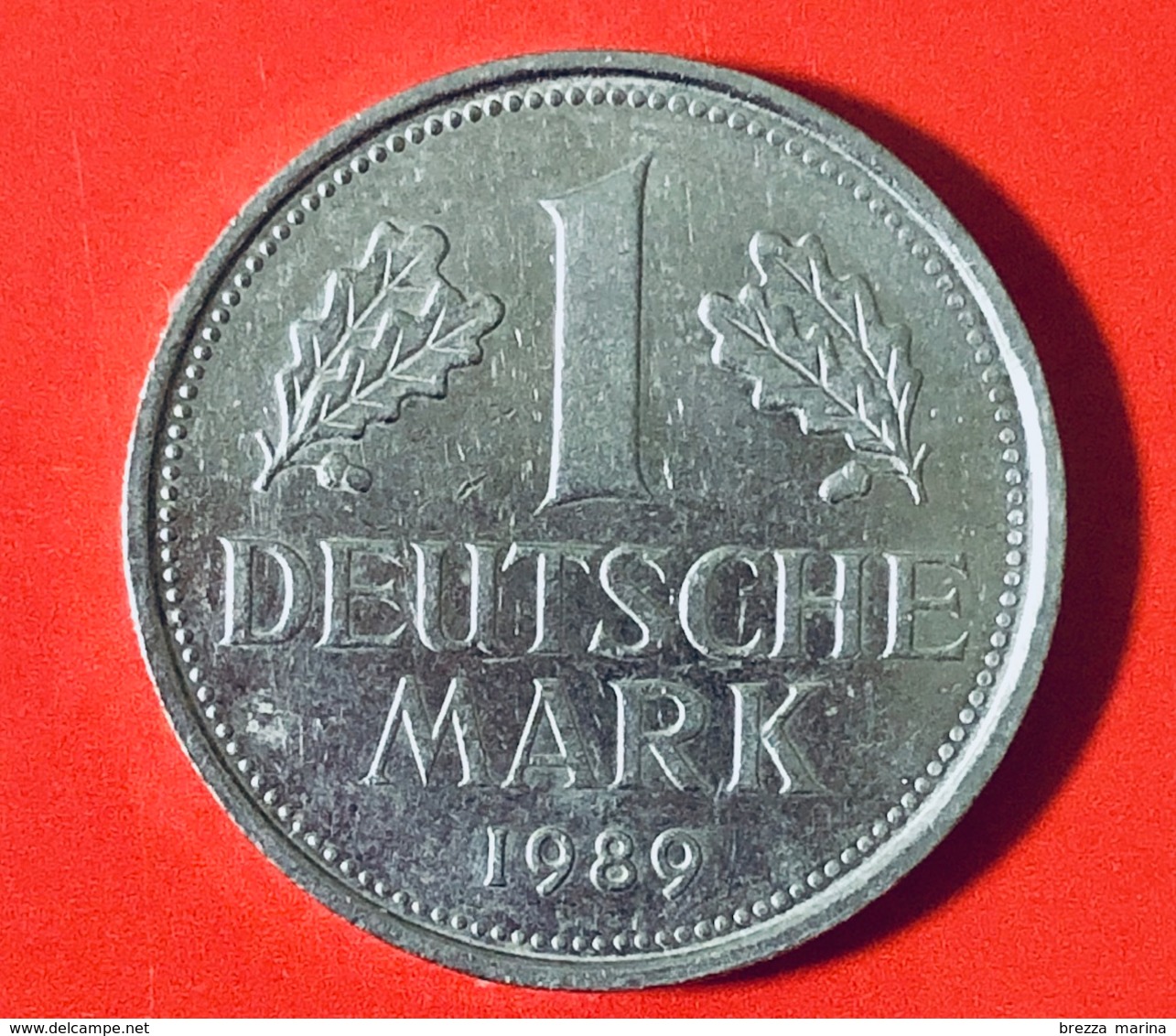 GERMANIA - 1989 - Moneta - Aquila - 1 Marco  - 1 DM - 1 Marco