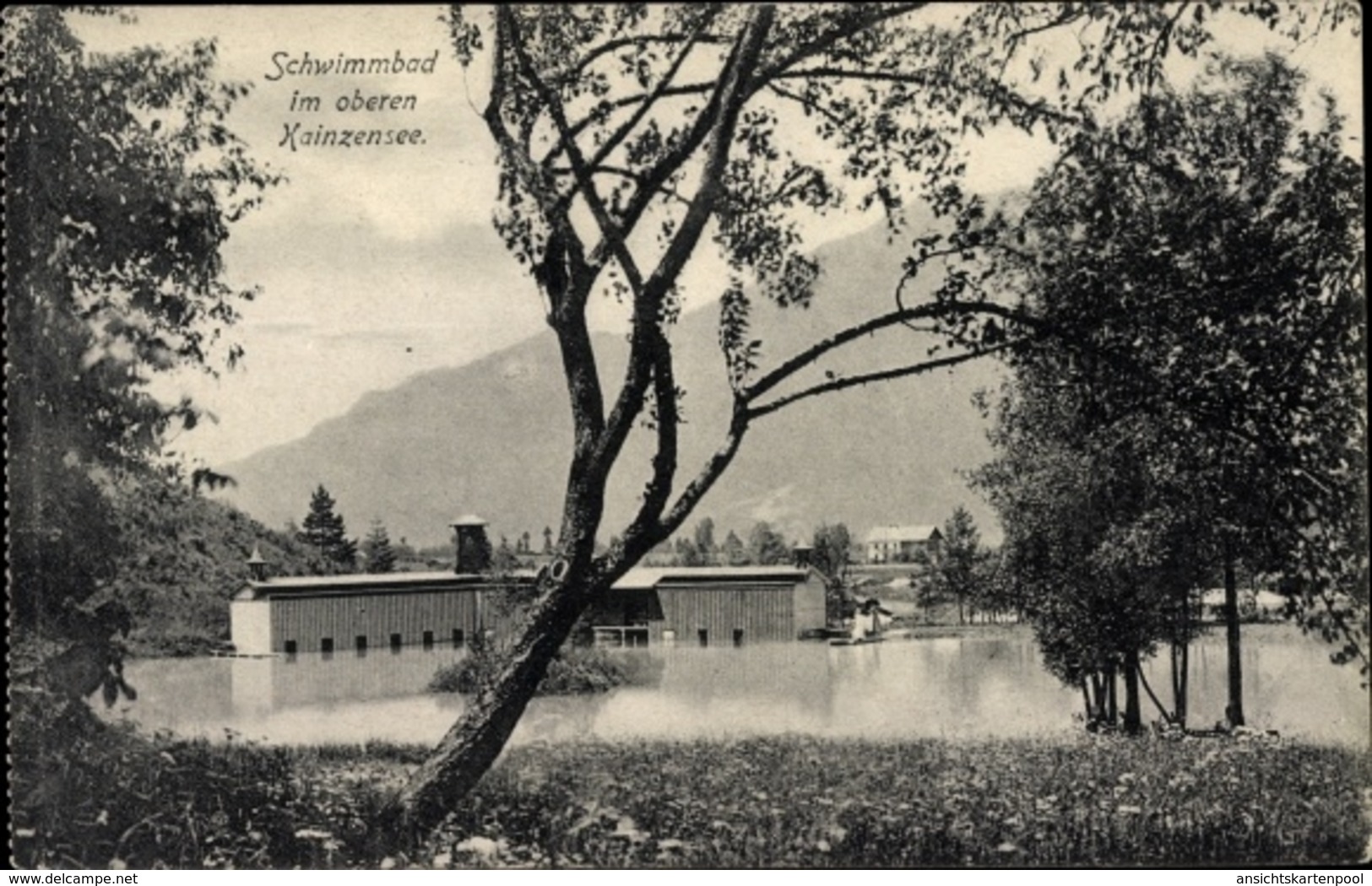 Cp Garmisch Partenkirchen In Oberbayern, Schwimmbad Im Oberen Kainzensee - Other & Unclassified