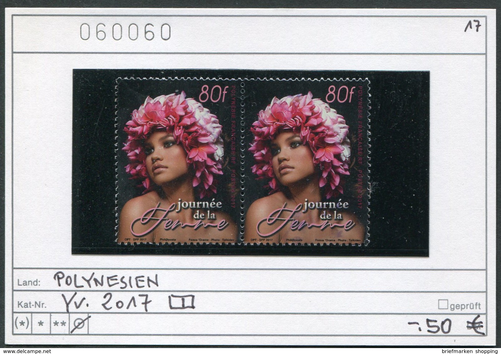 Frz. Polynesien - Polynésie Francaise - Michel ?? Im Paar / Pair- Oo Oblit. Used - Gebruikt